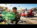 【FULL】Broke guy dumped, binds trash-picking system: $1000 per bottle! From rags to riches
