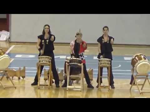 Belgrade Kendo Trophy 2015 - Taiko at opening ceremony -2