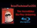 The Incredibles Blu Ray Unboxing