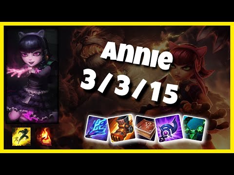 Annie vs Alistar KOREAN Challenger SUPPORT (3/3/15) Gameplay Replay - Patch 10.23