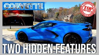 C8 Corvette - 2 hidden features every C8 owner should know!!! Service Mode & Night Panel