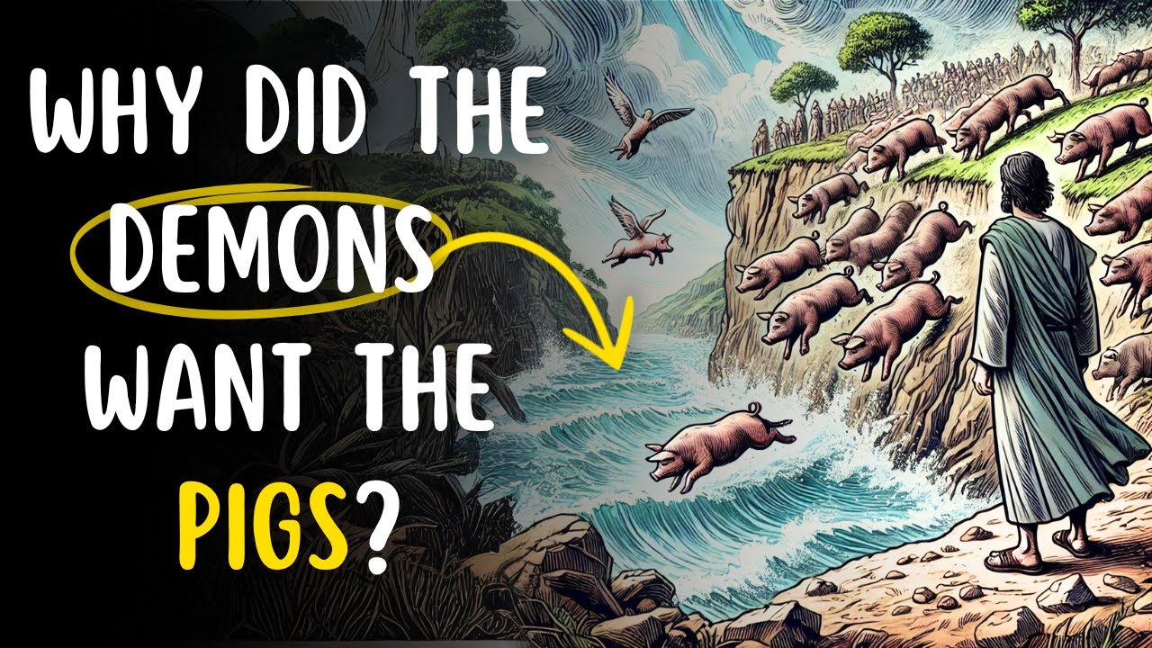 Waarom vroegen de demonen Jezus om in de varkens te mogen varen? | En waarom willigde Jezus hun verzoek in?
