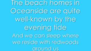 owl city - west coast friendship lyrics