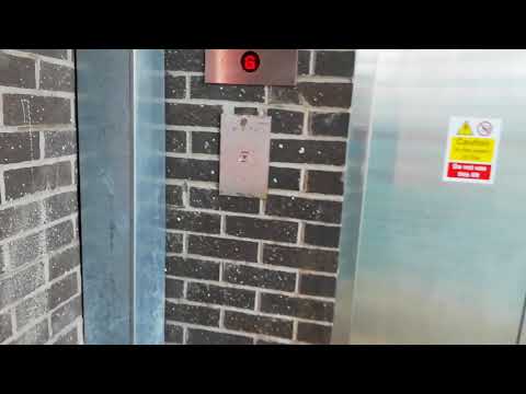 LOUD motor and relays! - Hammond and Champness lift @ Glasgow Concert Square Car Park