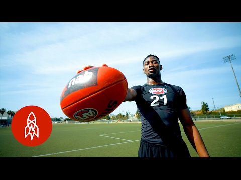 Scouting American Giants for Aussie Rules Football