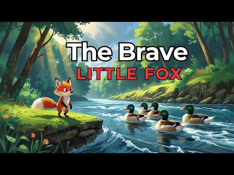 The Brave Little Fox | Short Story for Kids | Bedtime Stories for Kids | Learn English through Story