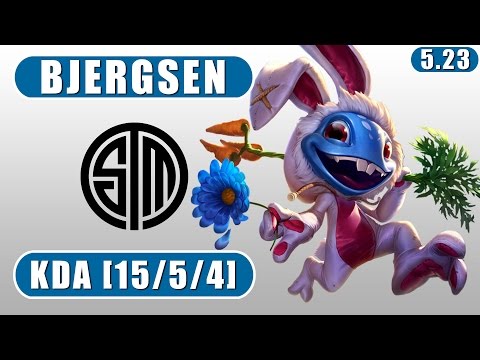 TSM Bjergsen | Fizz vs Leblanc | Mid | December 4th, 2015 | Preseason 6 | Patch 5.23