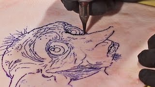 ¿Cómo se hace un tatuaje que brilla en la oscuridad? | Capítulo 3