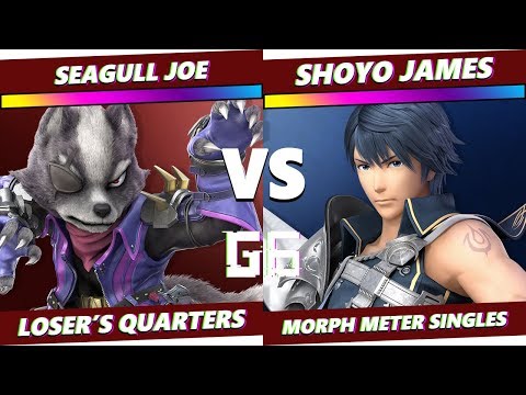 Glitch 6 SSBU - Demise | Seagull Joe (Wolf) VS MNT | Shoyo James (Chrom) - Ultimate Morph Meter LQF