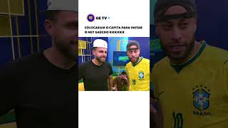 O NEYMAR OU O CAPITA PARECEM MAIS COM O NEY GAÚCHO??? 😂 | Panela sportv #shorts
