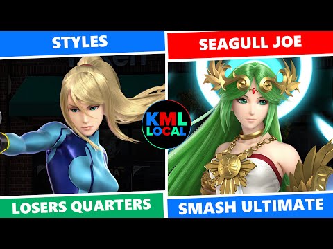 KMLocal 15: Losers Quarters - Styles (Zero Suit Samus) Vs. Seagull Joe (Palutena) SSBU
