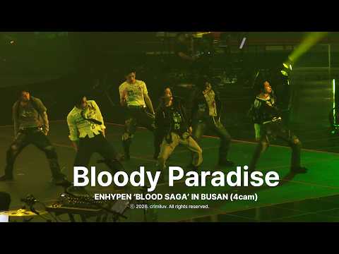 260808-09 Bloody Paradise 엔하이픈 블러드사가 부산콘 멀티캠 (4cam) | ENHYPEN 'BLOOD SAGA IN BUSAN' FANCAM multi ver