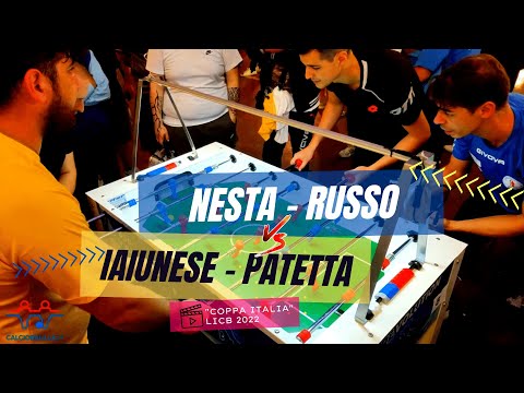Nesta - Russo VS Iaiunese - Patetta | Coppa Italia LICB 2022