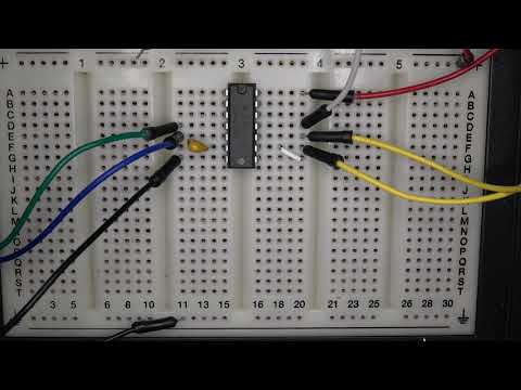 Oscillator Mixer Amplifier with a hex inverter