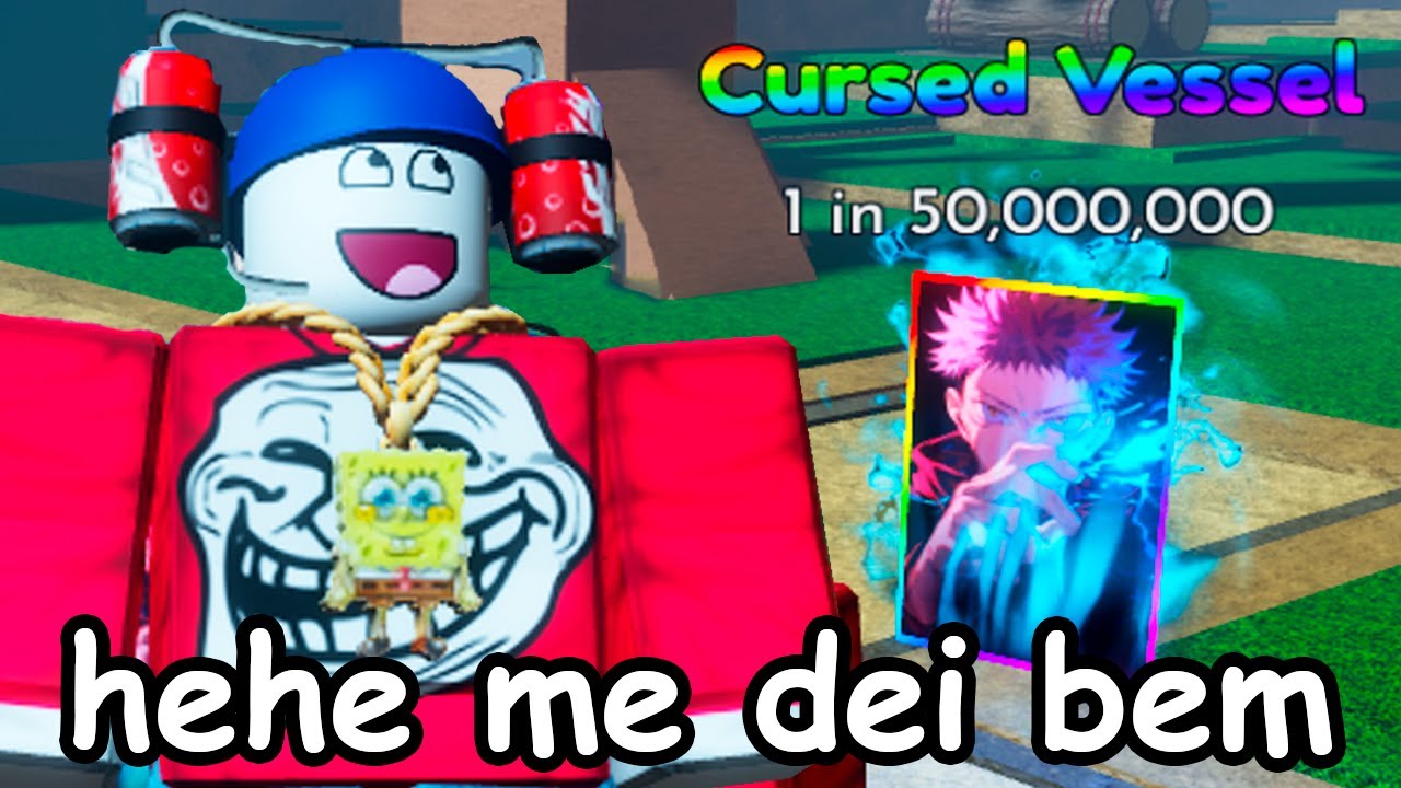 tive MUITA sorte e peguei o ITADORI 1 em 50.000.000 KKKKKKKK Anime Card Battles