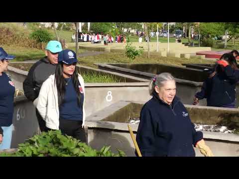 Comenzó la siembra otoño-invierno en el Parque Belgrano con amplia participación comunitaria