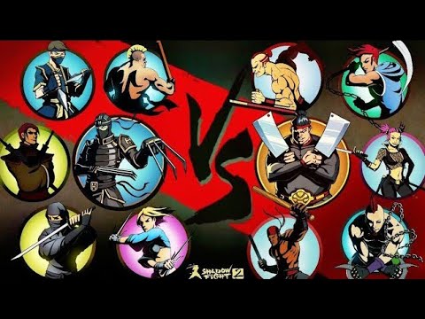 Shadow Fight 2 Lynx with Bodyguards vs Butcher with Bodyguards