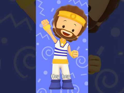 Aplaudiendo y gritando como Josafat #pequeñoshéroes #cancionescristianasparaniños