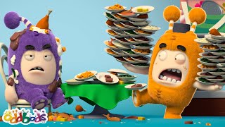 Padang Food Chaos! | 4 HOURS! | BEST Oddbods Full Episode Marathon | 2024 Funny Cartoons