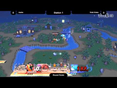 [LGS 24/5/2015][Smash 4] Aedre (Greninja/Shulk) vs Watt-Wake (Yoshi)