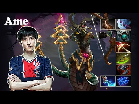 Ame - Medusa Safelane with Paparazi Pangolier | Dota 2 7.31b Gameplay