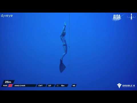 Anas Chair - CWT 51m (Red Card) - Morocco // 27th AIDA Freediving World Championship