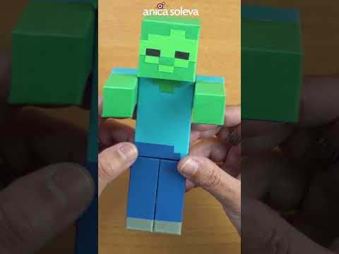 SUPER EASY Minecraft Paper Crafts!