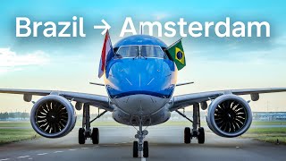 Flying our newest Embraer home | Cockpit Tales | KLM
