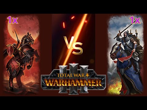 Can the NEW Blood Knights Beat Questing Knights in Total War: Warhammer 3?