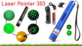 15 Miles 532nm Green Laser Light Pointer (Adjustable Focus) | Light Pen 303 Review