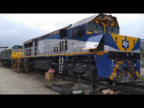 VL353 idling during servicing  Eskbank NSW.  24th Jan 2020