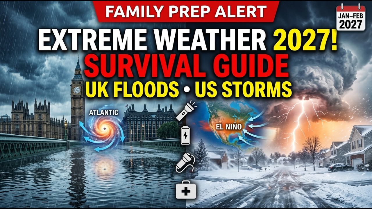 Prepare Now Extreme Weather Survival Guide for UK & US Families