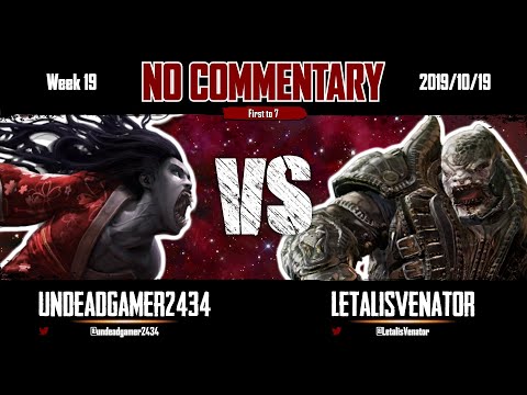 [NO COMMENTARY] Devil's Landing Week 19 - Undeadgamer2434 (Hisako) vs LetalisVenator (General RAAM)