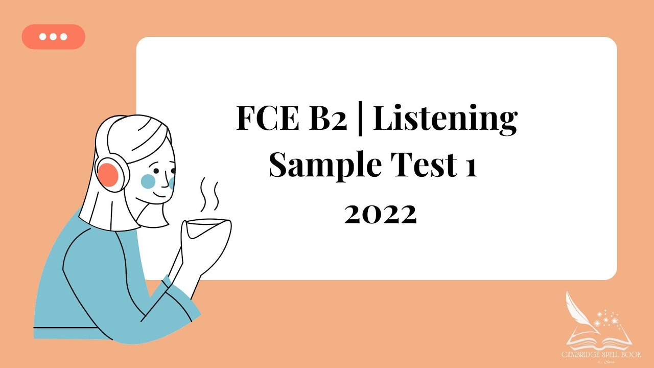 Cambridge B2 First Certificate Listening Sample Test 1 - I