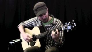 Acoustic Music Works guitar demo - Collings Pete Huttlinger Signature OM (OM1 Cutaway)