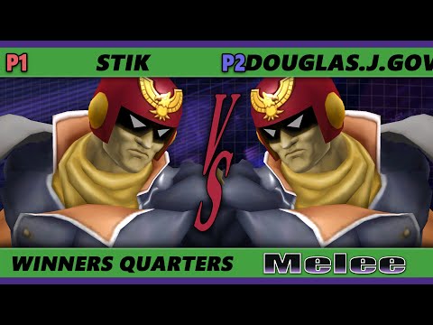 S@X 431 Winners Quarters - Stik (Captain Falcon) Vs. Douglas.J.Gov (Captain Falcon) Smash Melee