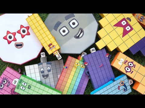 Looking for Numberblocks NEW 36 532 Puzzle Tetris Shape ASMR  | Numberblocks Satisfying Video
