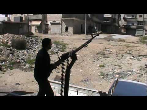 التصدي للطيران الحربي من قبل الجيش الحر في العامرية في محافظة حلب