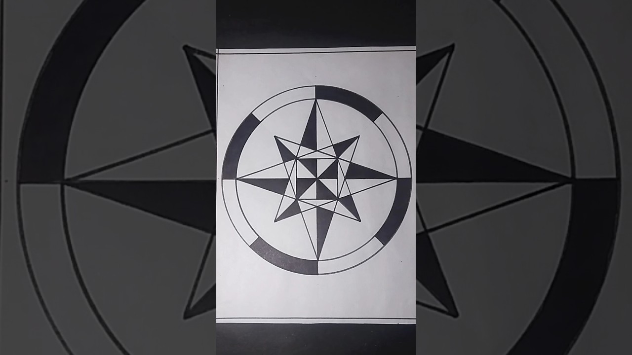 Simple Geometrical Circle Designs || Easy Geometric Pattern | Geometrical Chart | geometric