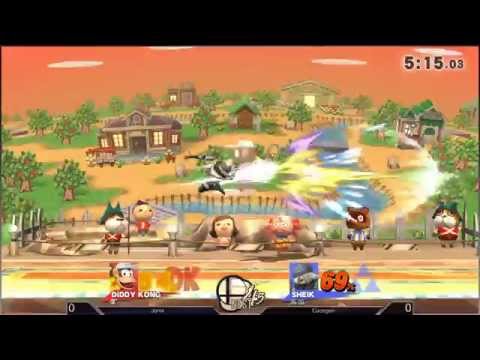 SN 4.5 Smash 4| Jonix(Diddy) Vs. Cacogen(Sheik)