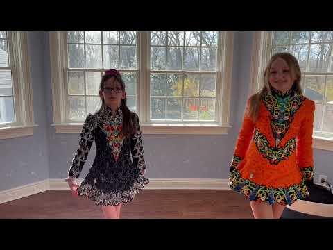 Mia and Claire say hello and goodbye in Irish Gaelic.