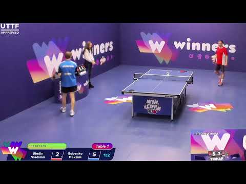 WINners CUP table 1  23.11  Siedin Vladimir - Gubenko Maksim    17:00