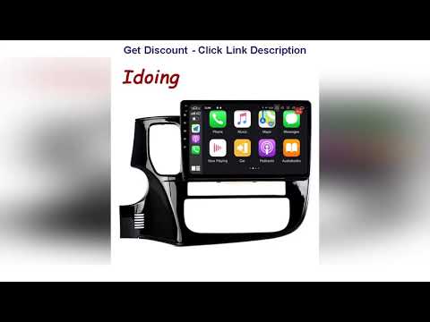 Slide Idoing 10.2" Android Head Unit For Mitsubishi Outlander 3 GF0W GG0W 2012-2018 Car Radio Multi