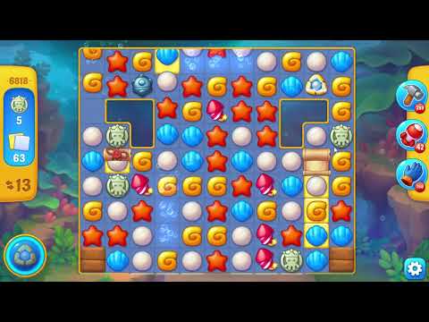 Fishdom 6818 Level - 20 moves - NO BooSTERS