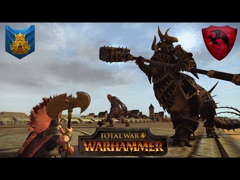 REUPLOAD - Ungrim's Insanely Close Last Stand at Barak Varr - Total War Warhammer Multiplayer Battle
