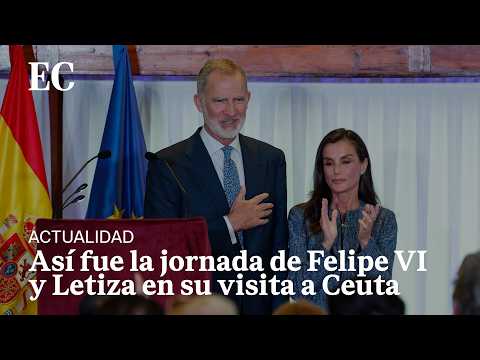 Así fue la VISITA COMPLETA de los REYES DE ESPAÑA a CEUTA tras la CRISIS MIGRATORIA
