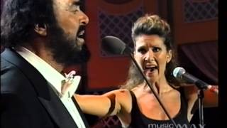 Video thumbnail of "Luciano Pavarotti & Celine Dion - I Hate You Then I Love You"