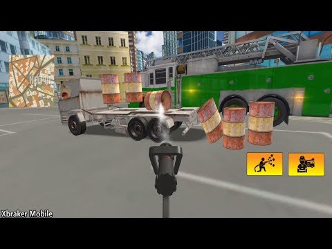 Fire City Truck Rescue Driving Simulator - Android Gameplay FHD