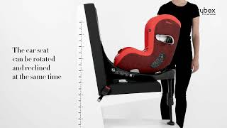 Cybex Platinum Sirona Z2 i-size Plus autósülés How To Rotate the Seat EN