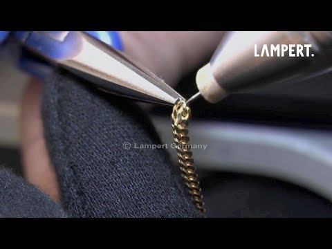 PUK Welding device – Repairing a gold chain / Goldkette reparieren